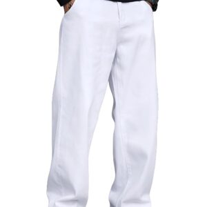 White jeans for men crunchlook