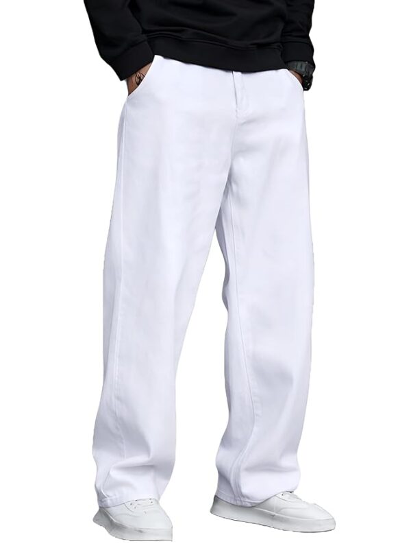 White jeans for men crunchlook